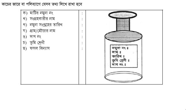বিভিন্ন ধরনের মাটি সংগ্রহ, শনাক্তকরণ ও সংরক্ষণ 4 বিভিন্ন ধরনের মাটি সংগ্রহ, শনাক্তকরণ ও সংরক্ষণ