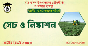 সেচ ও নিষ্কাশন সেচ-ও-নিষ্কাশন