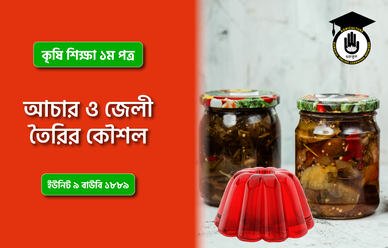আচার ও জেলী তৈরির কৌশল 1 আচার ও জেলী তৈরির কৌশল