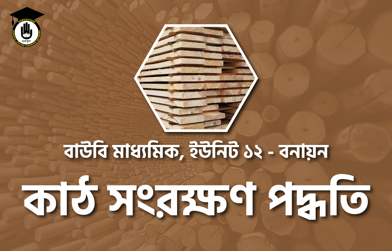 কাঠ সংরক্ষণ পদ্ধতি 1 কাঠ সংরক্ষণ পদ্ধতি