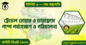 ট্রেডেল রোয়ার ও ডায়াফ্রাম পাম্প পর্যবেক্ষণ ও পরিচালনা ট্রেডেল-রোয়ার-ও-ডায়াফ্রাম-পাম্প-পর্যবেক্ষণ-ও-পরিচালনা