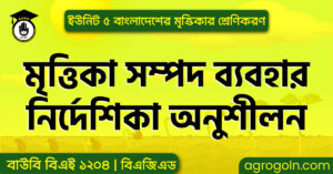 মৃত্তিকা সম্পদ ব্যবহার নির্দেশিকা অনুশীলন, ব্যবহারিক