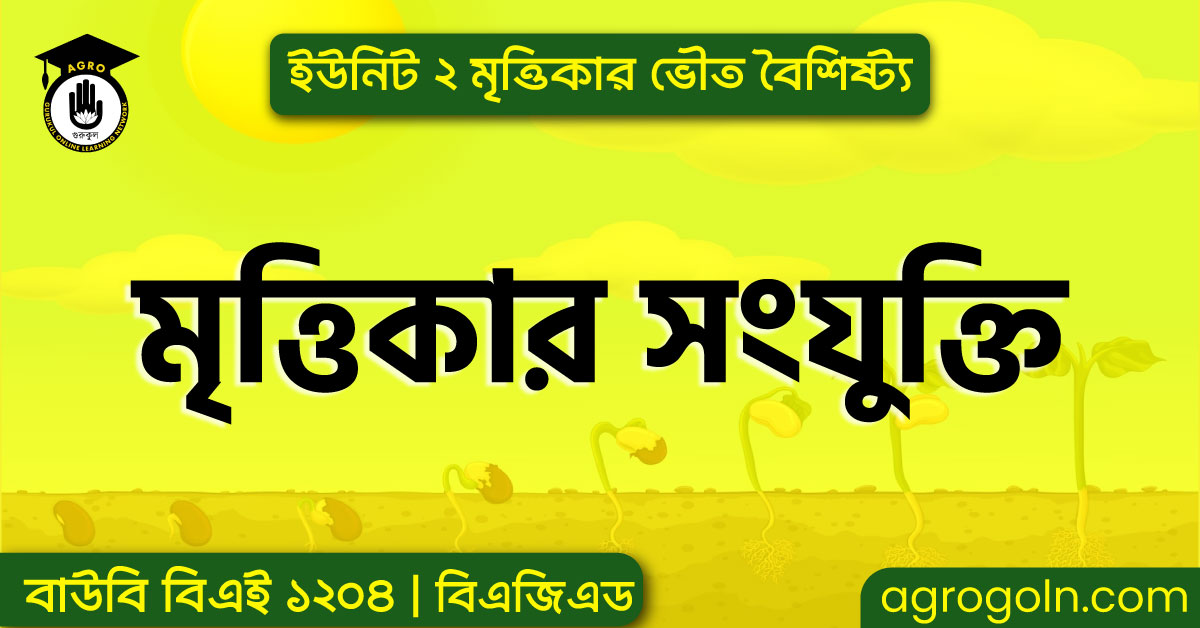 মৃত্তিকার সংযুক্তি 1 মৃত্তিকার সংযুক্তি