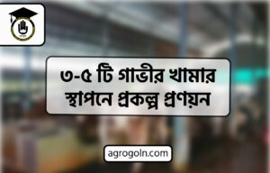 ৩-৫ টি গাভীর খামার স্থাপনে প্রকল্প প্রণয়ন